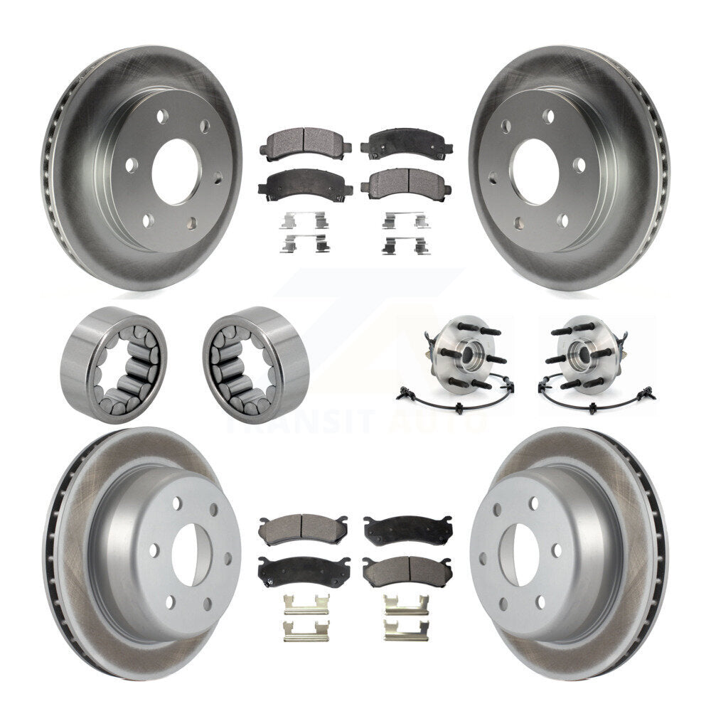 Transit Auto KBB-111792 Wheel Bearing and Hub Assembly for 2002-2008 Chevrolet Express 1500, GMC Savana 1500, Cadillac Escalade - Front and Rear product image
