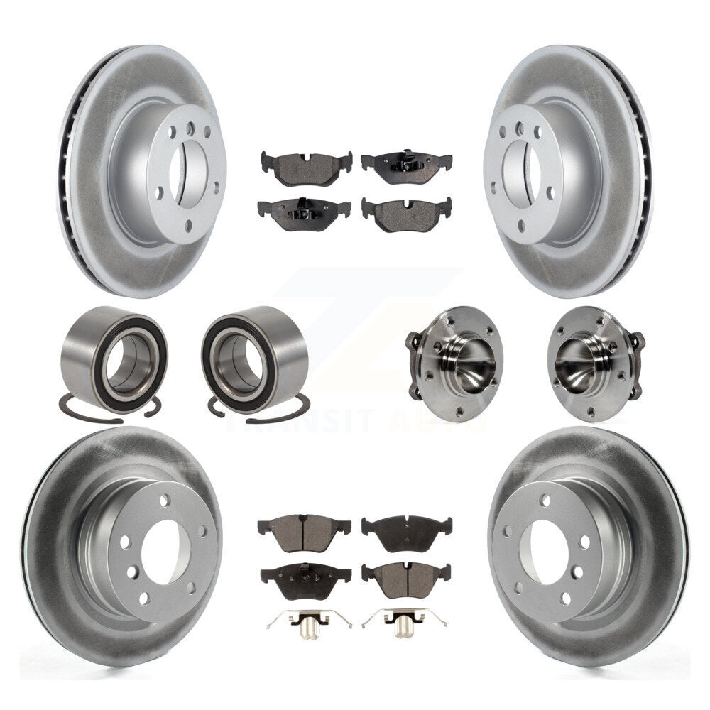 Transit Auto KBB-111821 Wheel Bearing and Hub Assembly for 2008-2013 BMW 128i - Front and Rear product image