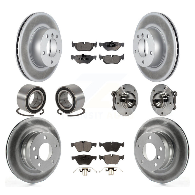 Transit Auto KBB-111821 Wheel Bearing and Hub Assembly for 2008-2013 BMW 128i - Front and Rear product image