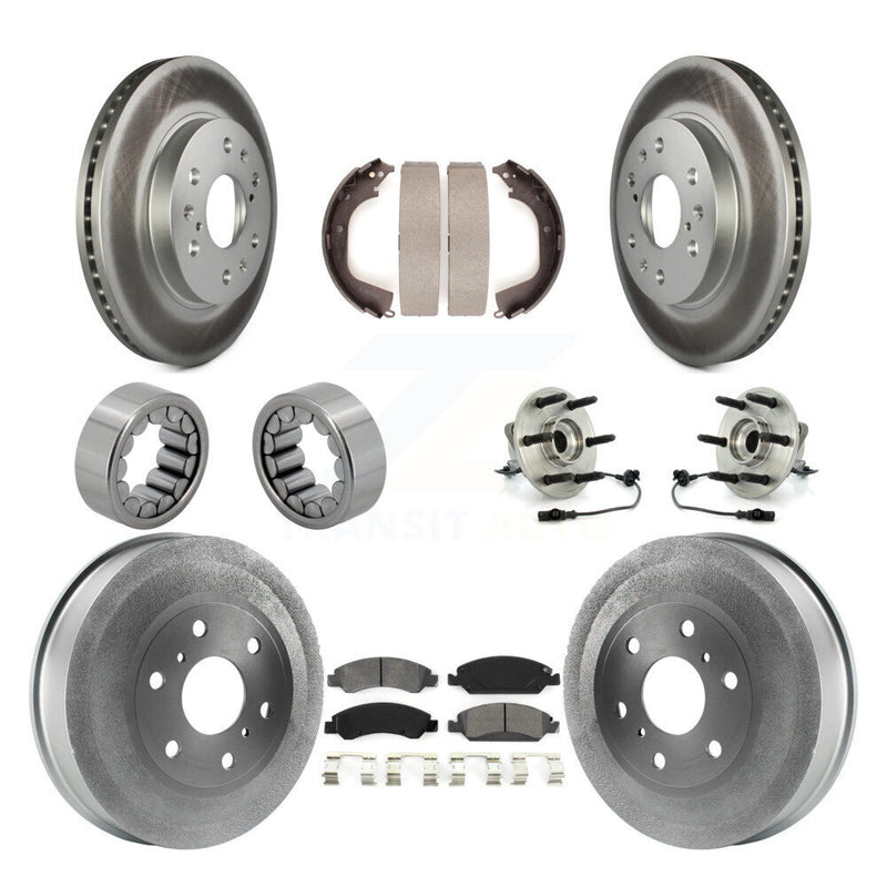Transit Auto KBB-111932 Wheel Bearing and Hub Assembly for 2010-2013 Chevrolet Silverado 1500, GMC Sierra 1500 - Front and Rear product image