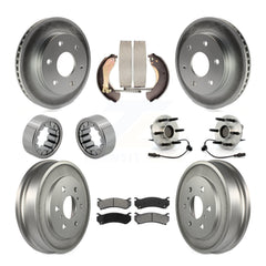 Transit Auto KBB-111934 Wheel Bearing and Hub Assembly for 2007 Chevrolet Silverado 1500 - Front and Rear product image