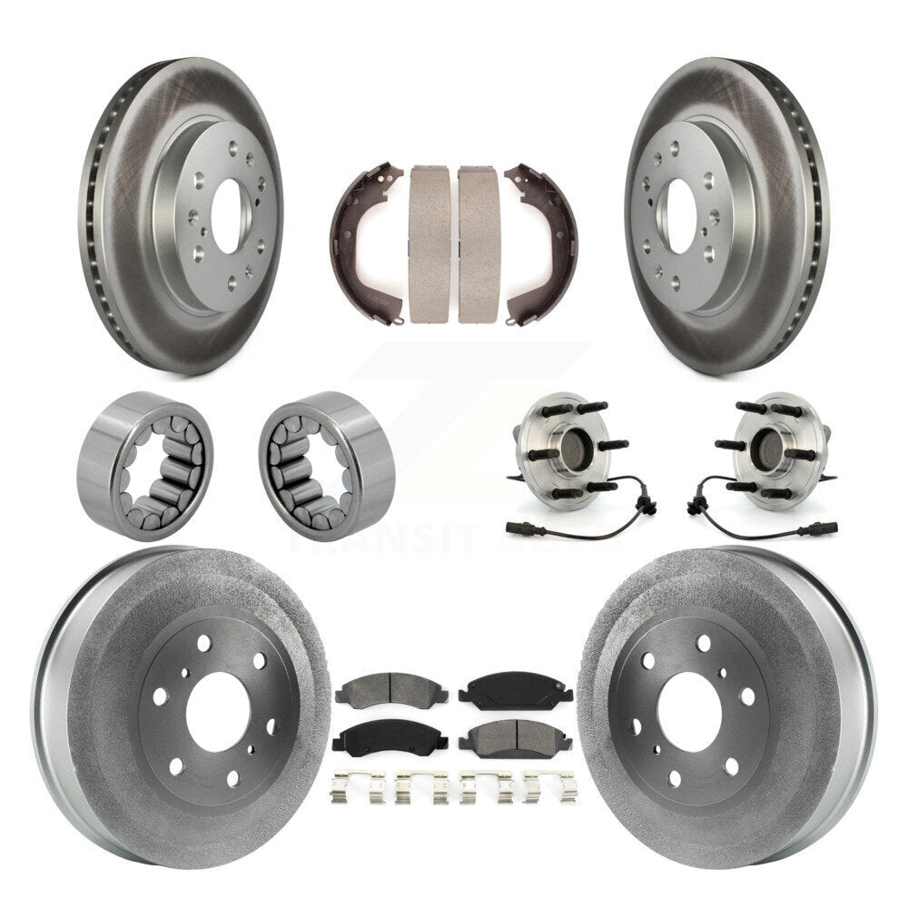 Transit Auto KBB-111938 Wheel Bearing and Hub Assembly for 2010-2013 Chevrolet Silverado 1500, GMC Sierra 1500 - Front and Rear product image