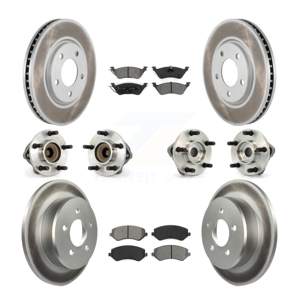 Transit Auto KBB-111979 Wheel Bearing and Hub Assembly for 2006 Dodge Grand Caravan - Front and Rear product image