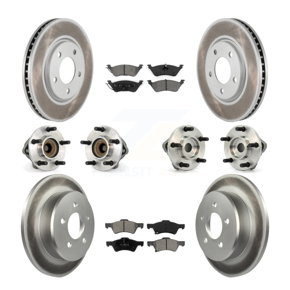 Transit Auto KBB-111980 Wheel Bearing and Hub Assembly for 2001-2007 Dodge Grand Caravan, Chrysler Town & Country, Dodge Caravan - Front and Rear product image