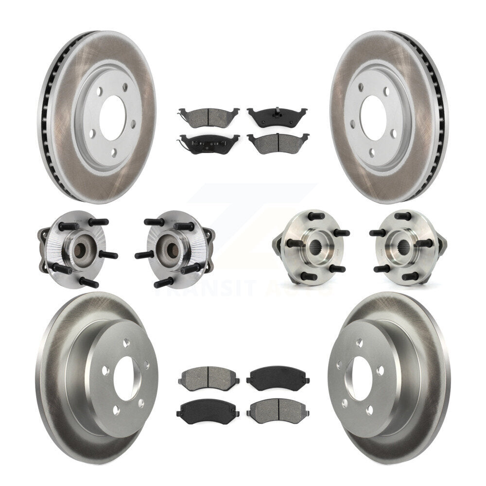 Transit Auto KBB-111983 Wheel Bearing and Hub Assembly for 2003 Chrysler Voyager - Front and Rear product image