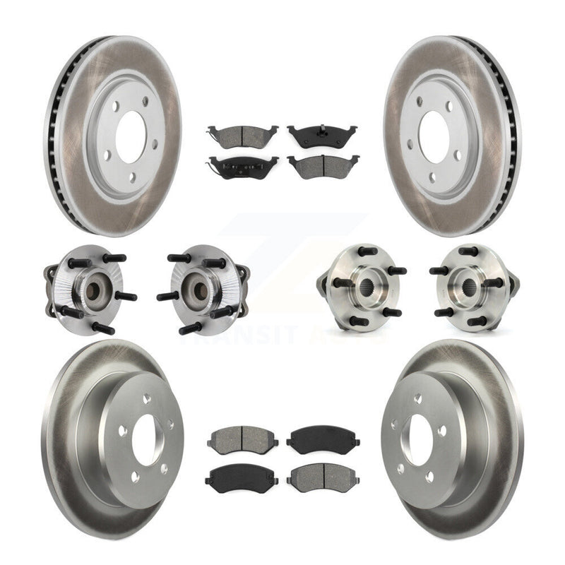 Transit Auto KBB-111983 Wheel Bearing and Hub Assembly for 2003 Chrysler Voyager - Front and Rear product image