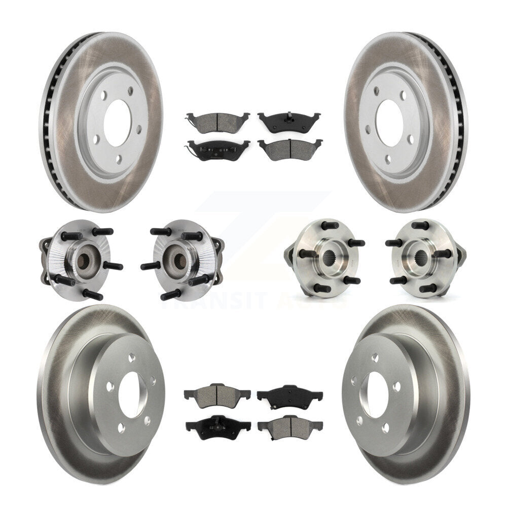 Transit Auto KBB-111984 Wheel Bearing and Hub Assembly for 2004-2005 Dodge Grand Caravan, Chrysler Town & Country - Front and Rear product image
