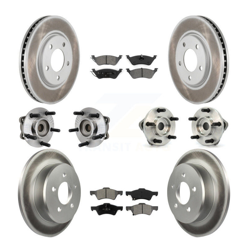 Transit Auto KBB-111984 Wheel Bearing and Hub Assembly for 2004-2005 Dodge Grand Caravan, Chrysler Town & Country - Front and Rear product image