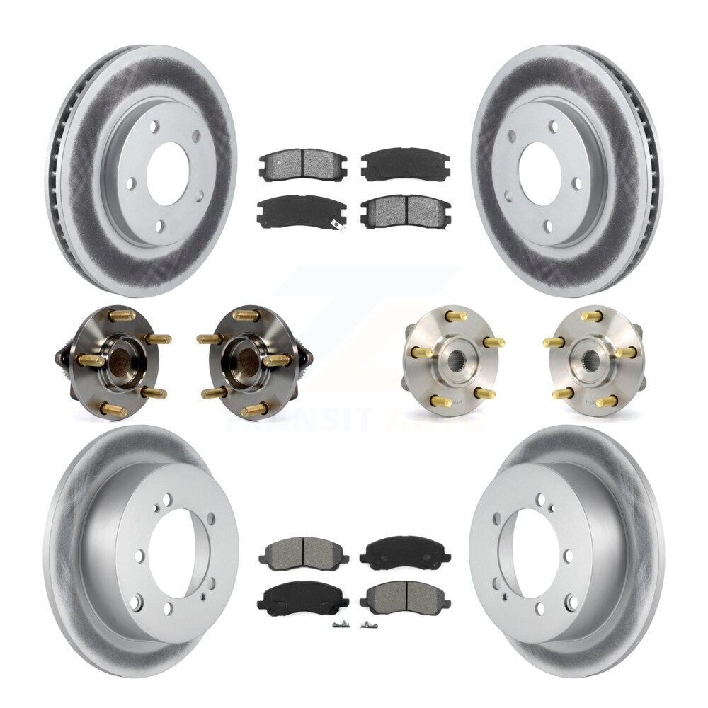 Transit Auto KBB-112009 Wheel Bearing and Hub Assembly for 2005 Mitsubishi Eclipse - Front and Rear product image