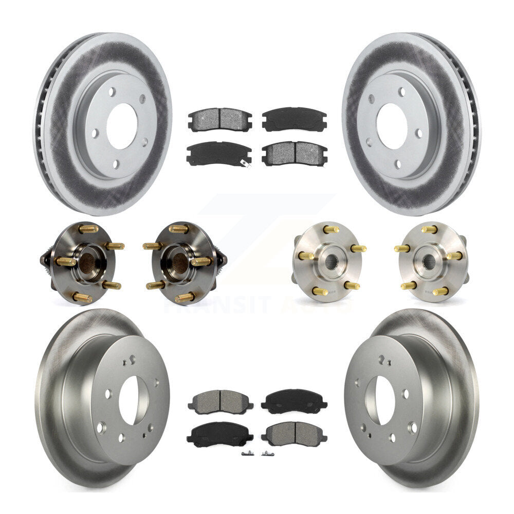 Transit Auto KBB-112010 Wheel Bearing and Hub Assembly for 2004-2009 Mitsubishi Galant - Front and Rear product image