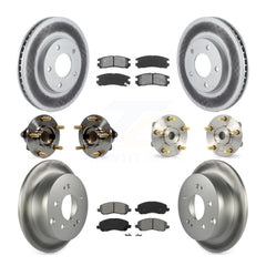 Transit Auto KBB-112010 Wheel Bearing and Hub Assembly for 2004-2009 Mitsubishi Galant - Front and Rear product image