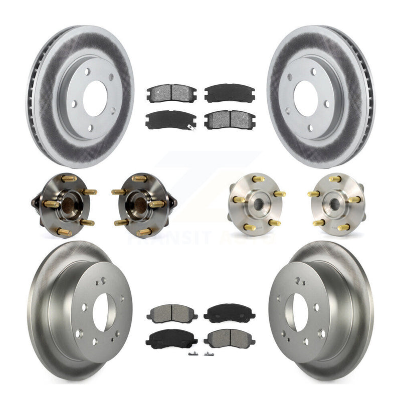 Transit Auto KBB-112010 Wheel Bearing and Hub Assembly for 2004-2009 Mitsubishi Galant - Front and Rear product image