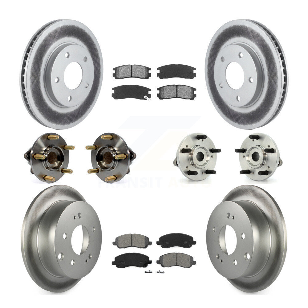 Transit Auto KBB-112012 Wheel Bearing and Hub Assembly for 2010-2012 Mitsubishi Galant - Front and Rear product image