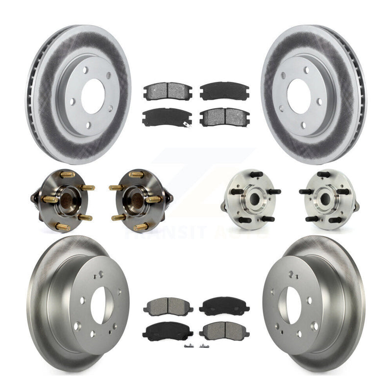 Transit Auto KBB-112012 Wheel Bearing and Hub Assembly for 2010-2012 Mitsubishi Galant - Front and Rear product image