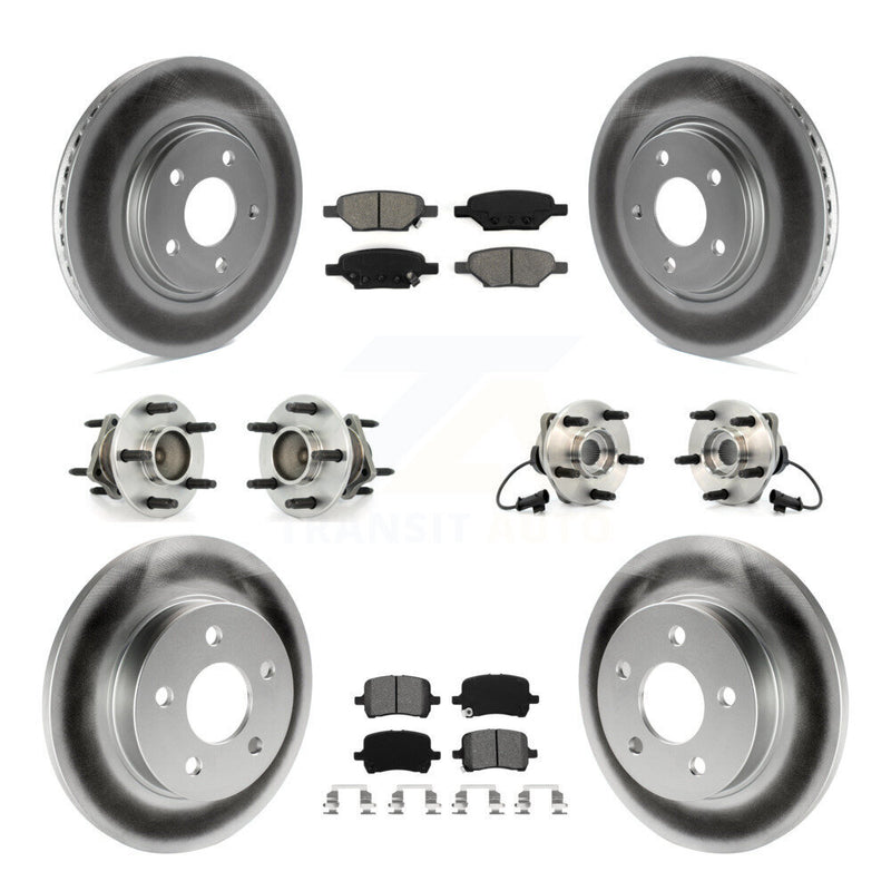 Transit Auto KBB-112015 Wheel Bearing and Hub Assembly for 2004-2010 Chevrolet HHR, Chevrolet Malibu, Pontiac G6 - Front and Rear product image