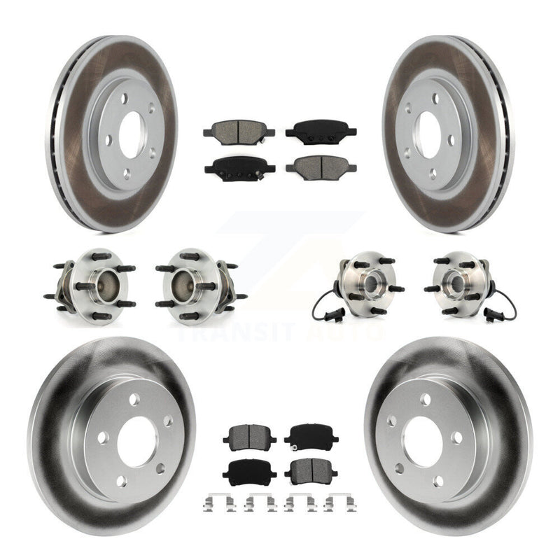 Transit Auto KBB-112017 Wheel Bearing and Hub Assembly for 2004-2005 Chevrolet Malibu - Front and Rear product image