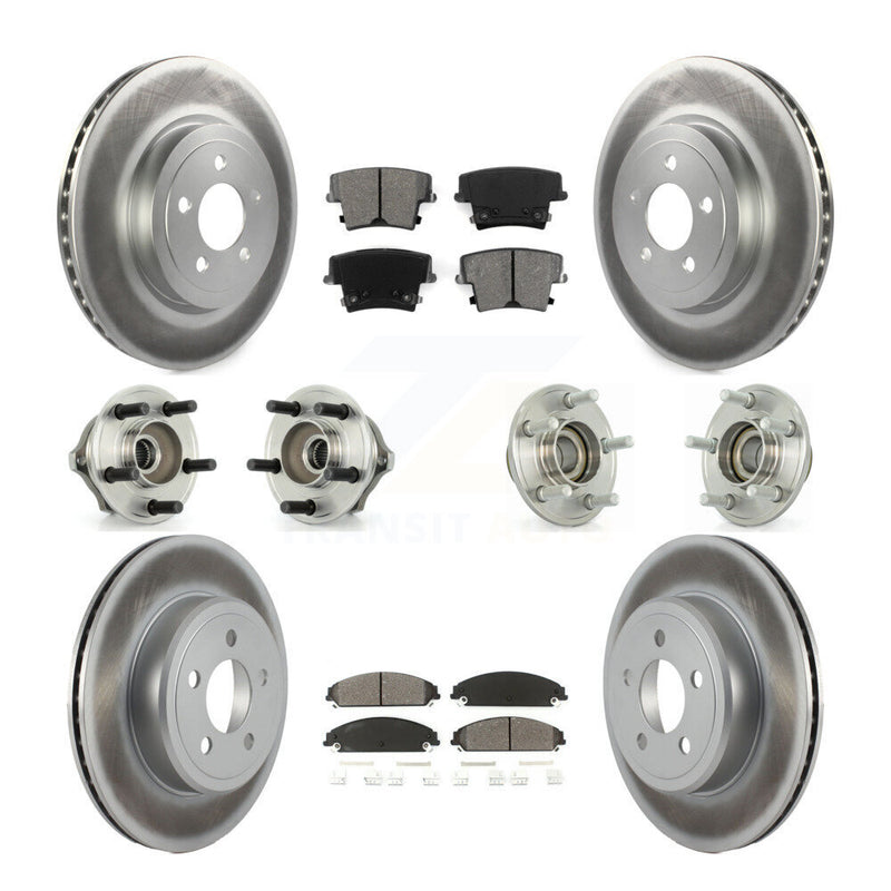 Transit Auto KBB-112031 Wheel Bearing and Hub Assembly for 2005-2009 Chrysler 300, Dodge Charger, Dodge Magnum - Front and Rear product image