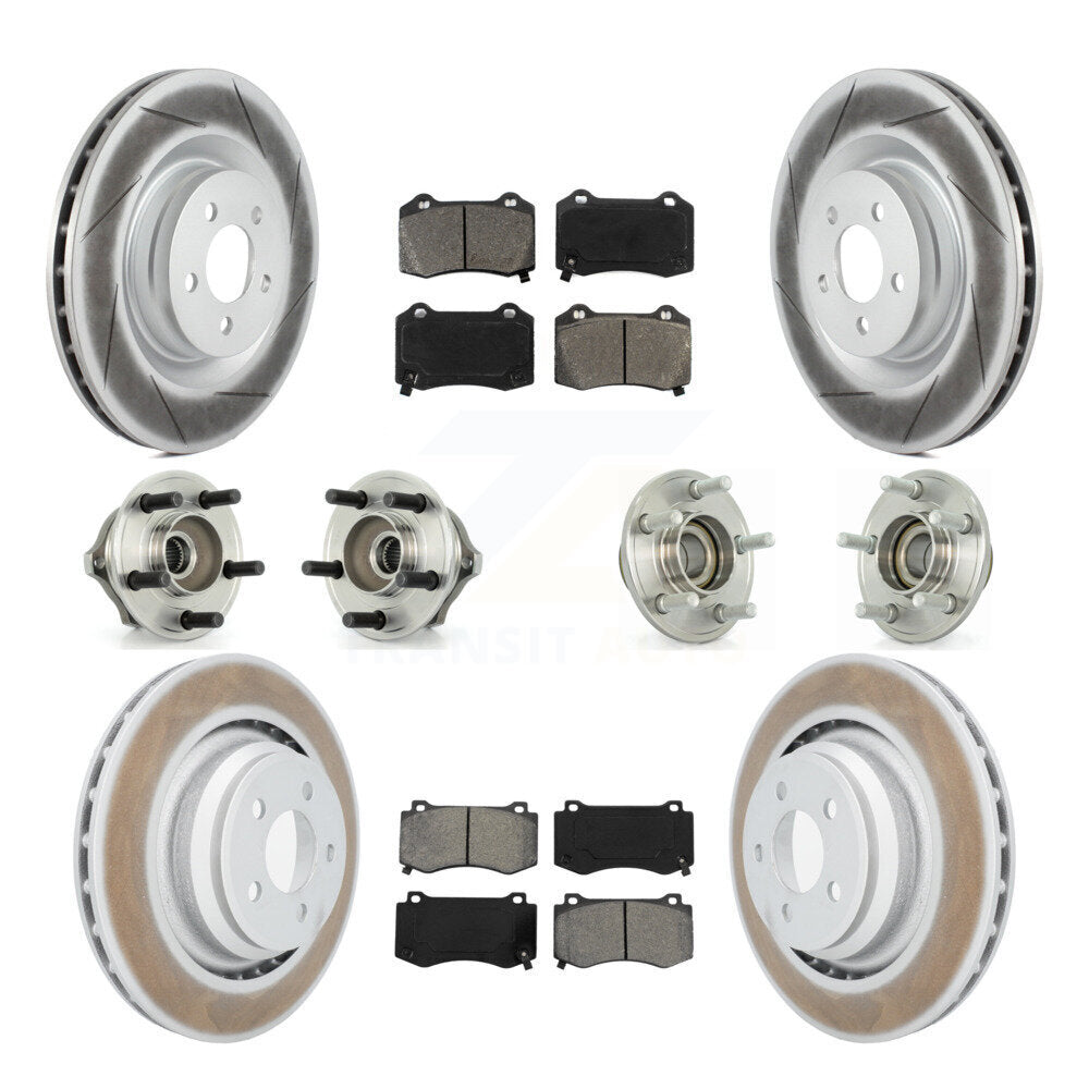 Transit Auto KBB-112033 Wheel Bearing and Hub Assembly for 2005-2009 Chrysler 300, Dodge Charger, Dodge Magnum - Front and Rear product image