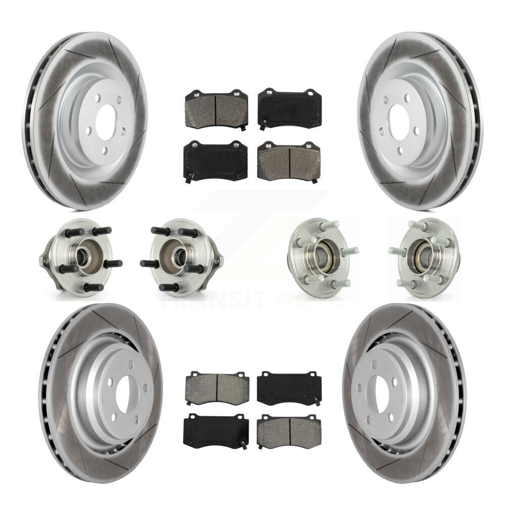 Transit Auto KBB-112034 Wheel Bearing and Hub Assembly for 2005-2009 Chrysler 300, Dodge Charger, Dodge Magnum - Front and Rear product image