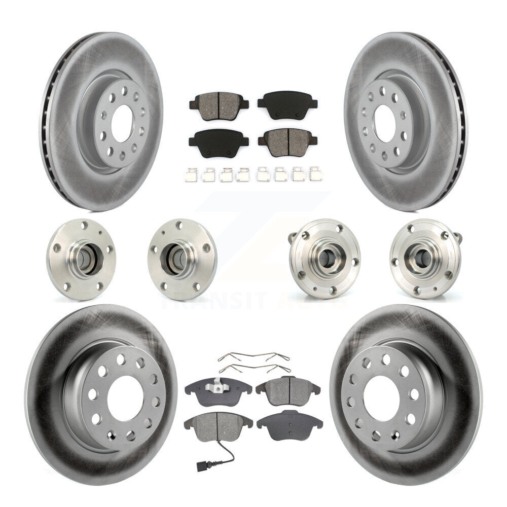 Transit Auto KBB-112060 Wheel Bearing and Hub Assembly for 2012-2014 Volkswagen Passat - Front and Rear product image