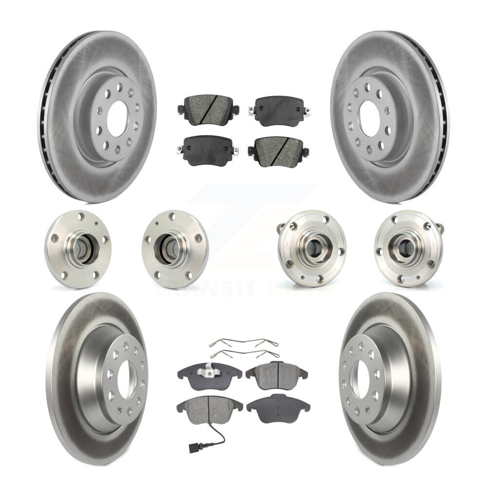 Transit Auto KBB-112062 Wheel Bearing and Hub Assembly for 2016-2018 Audi Q3 - Front and Rear product image