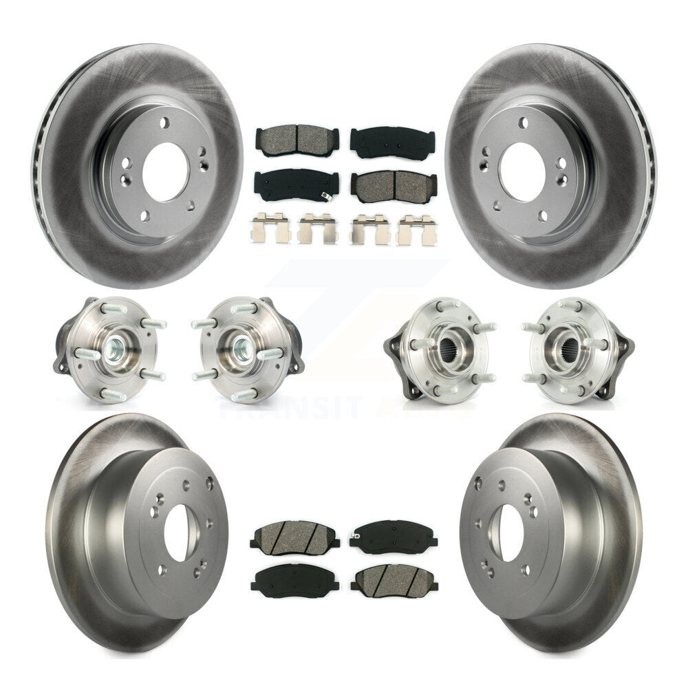 Transit Auto KBB-112069 Wheel Bearing and Hub Assembly for 2007-2009 Hyundai Santa Fe - Front and Rear product image