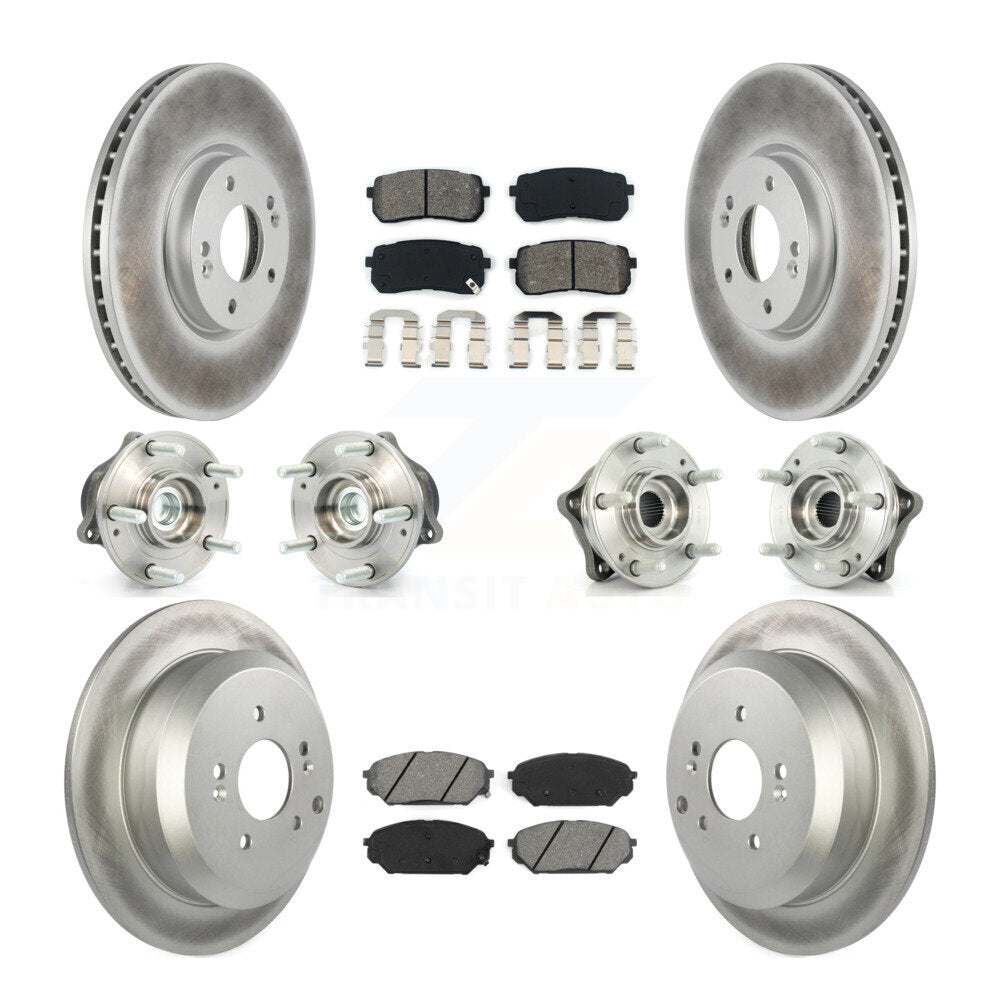 Transit Auto KBB-112070 Wheel Bearing and Hub Assembly for 2007-2012 Hyundai Veracruz - Front and Rear product image
