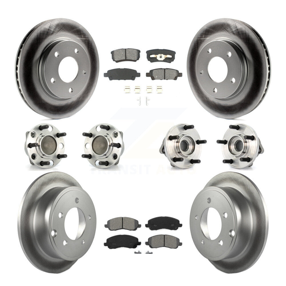 Transit Auto KBB-112078 Wheel Bearing and Hub Assembly for 2009 Dodge Caliber - Front and Rear product image