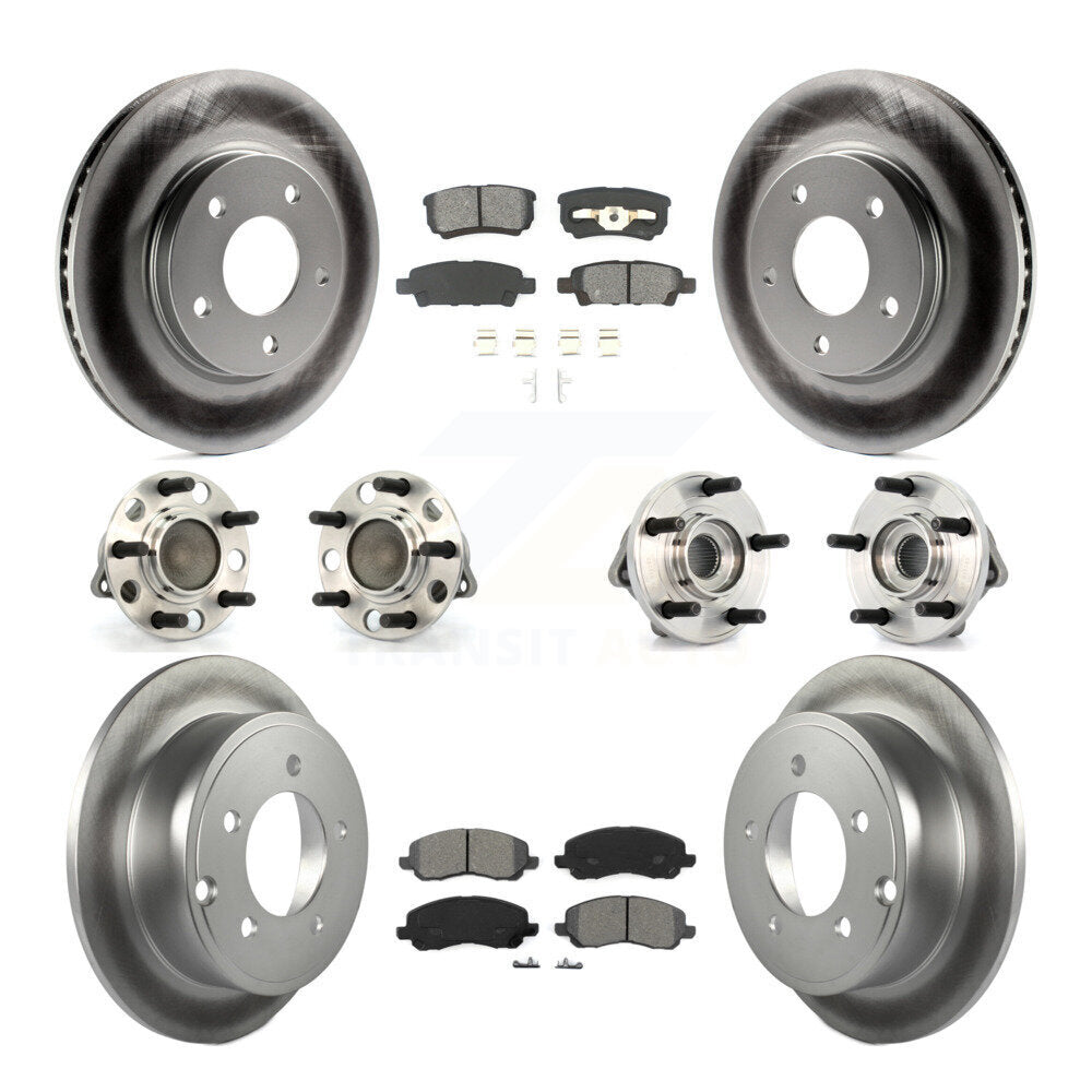 Transit Auto KBB-112081 Wheel Bearing and Hub Assembly for 2009 Dodge Caliber - Front and Rear product image