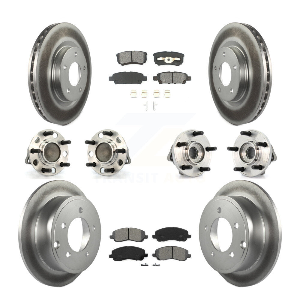 Transit Auto KBB-112082 Wheel Bearing and Hub Assembly for 2007-2011 Chrysler 200, Dodge Avenger, Chrysler Sebring & more - Front and Rear product image