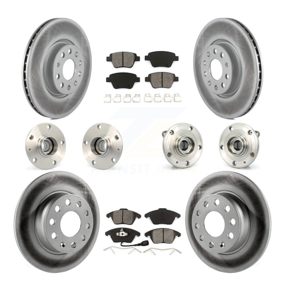 Transit Auto KBB-112086 Wheel Bearing and Hub Assembly for 2011-2014 Volkswagen GTI - Front and Rear product image