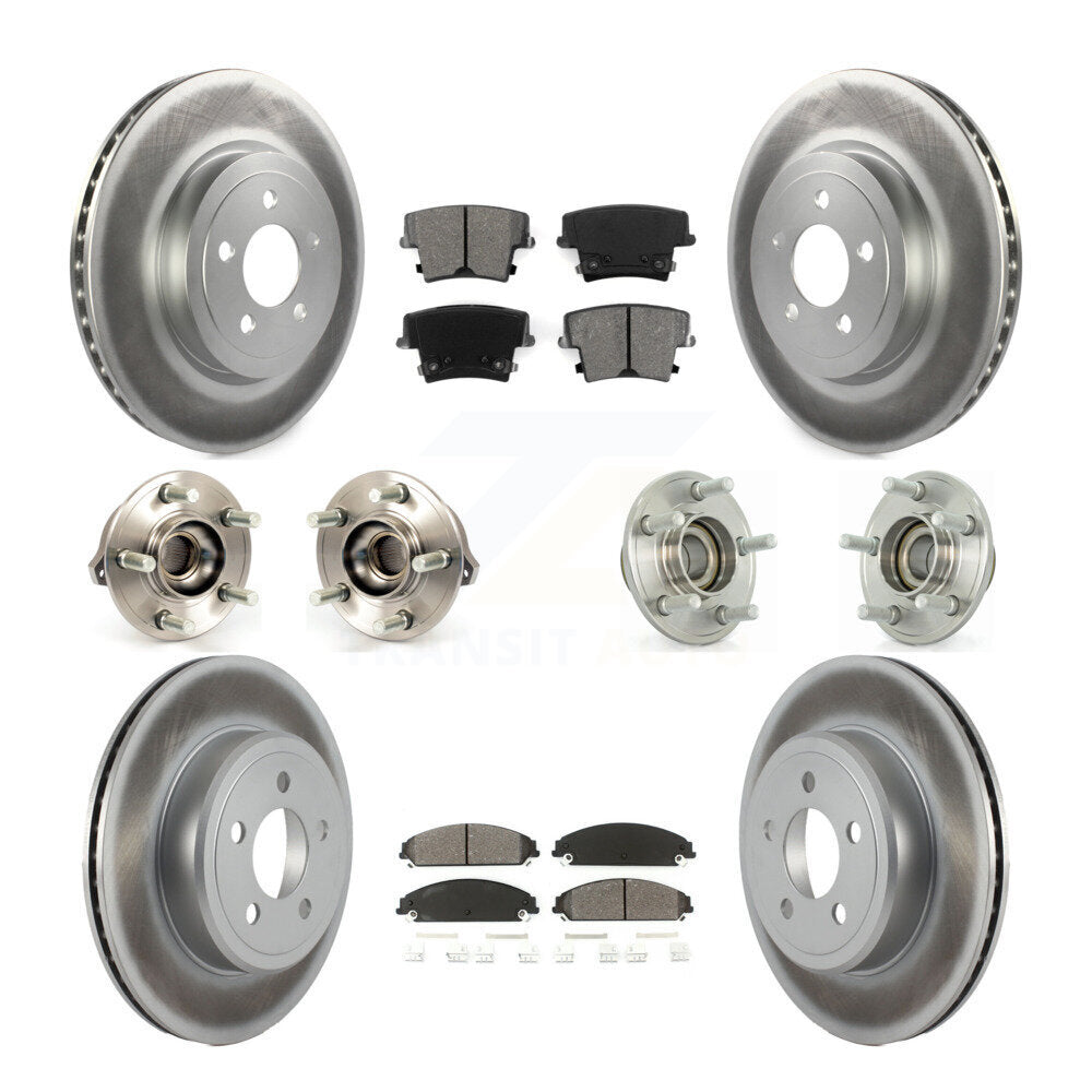 Transit Auto KBB-112118 Wheel Bearing and Hub Assembly for 2009-2014 Chrysler 300, Dodge Challenger, Dodge Charger - Front and Rear product image