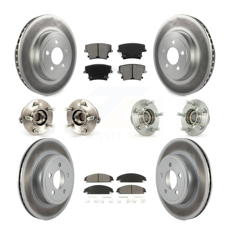 Transit Auto KBB-112118 Wheel Bearing and Hub Assembly for 2009-2014 Chrysler 300, Dodge Challenger, Dodge Charger - Front and Rear product image