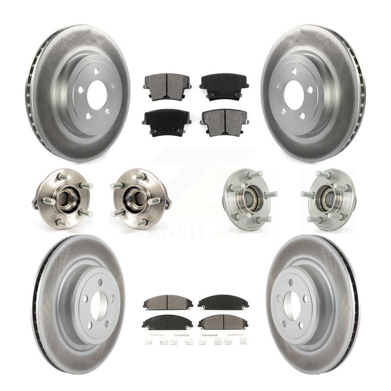 Transit Auto KBB-112119 Wheel Bearing and Hub Assembly for 2010-2011 Dodge Charger - Front and Rear product image