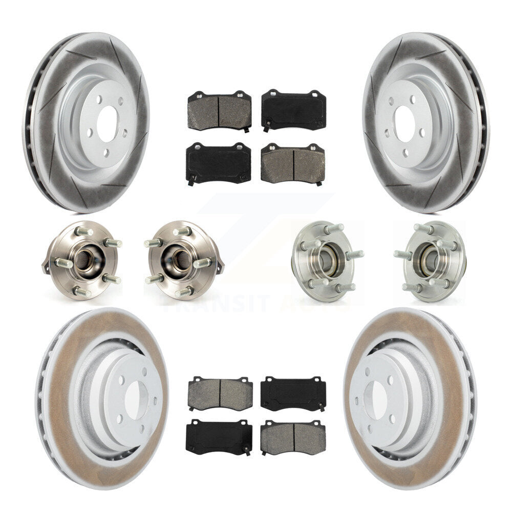 Transit Auto KBB-112120 Wheel Bearing and Hub Assembly for 2008-2014 Chrysler 300, Dodge Challenger, Dodge Charger - Front and Rear product image
