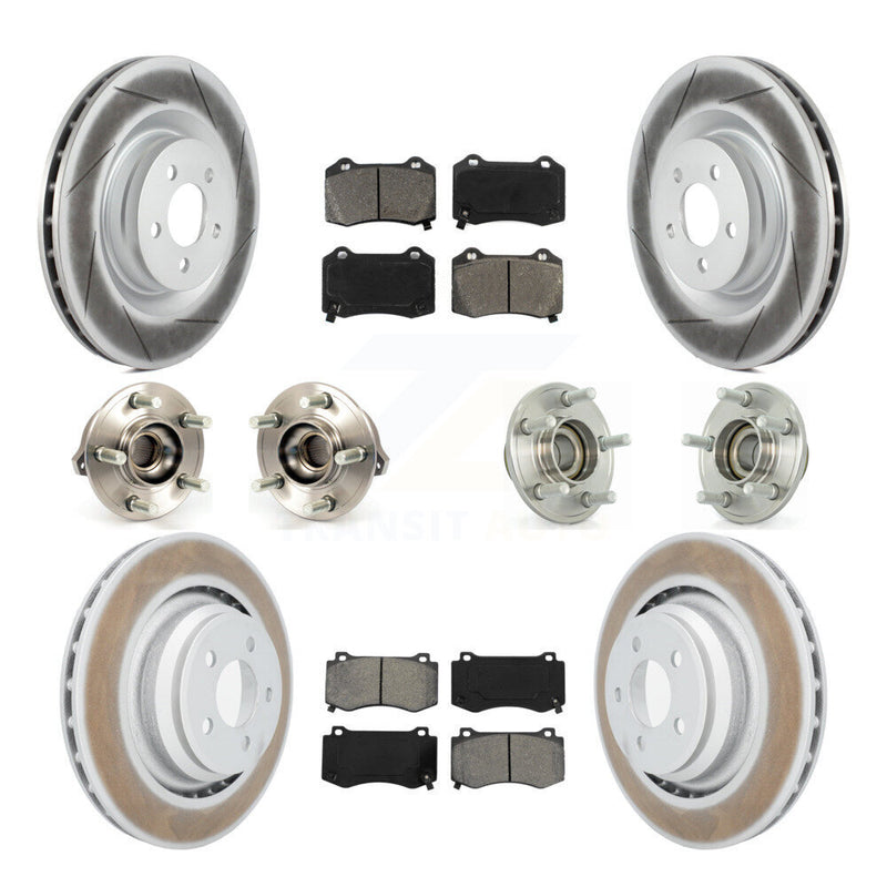 Transit Auto KBB-112120 Wheel Bearing and Hub Assembly for 2008-2014 Chrysler 300, Dodge Challenger, Dodge Charger - Front and Rear product image
