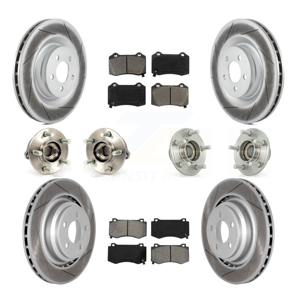 Transit Auto KBB-112121 Wheel Bearing and Hub Assembly for 2008-2014 Chrysler 300, Dodge Challenger, Dodge Charger - Front and Rear product image