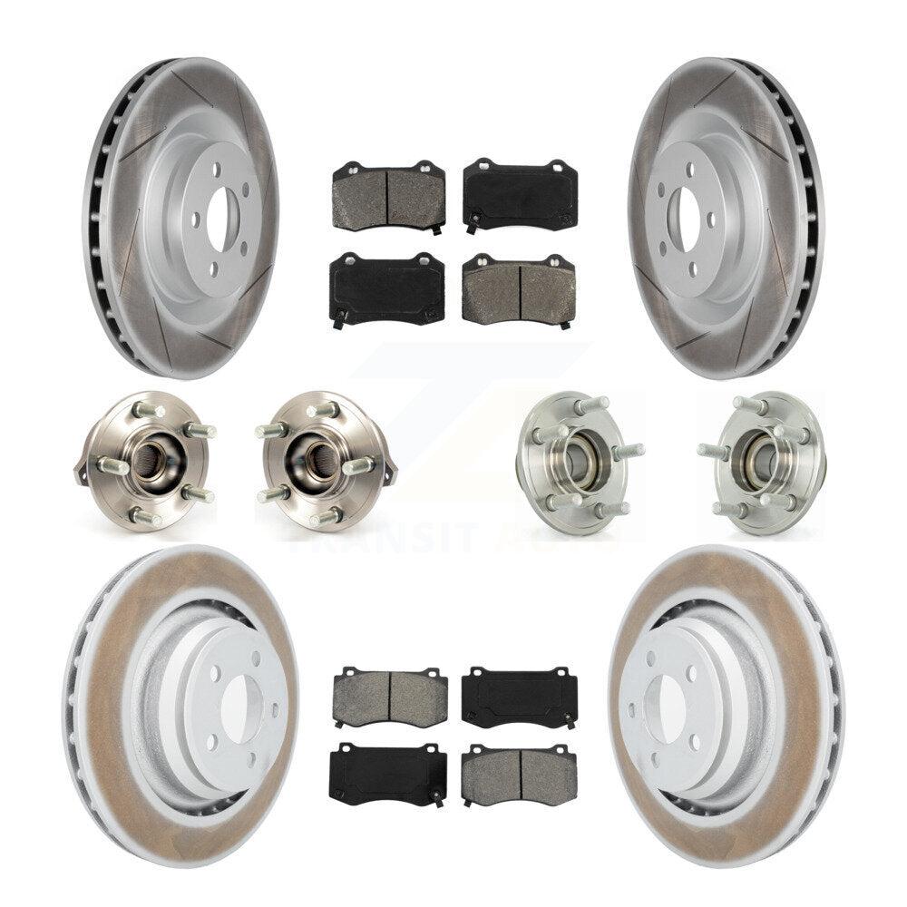 Transit Auto KBB-112122 Wheel Bearing and Hub Assembly for 2008-2014 Chrysler 300, Dodge Challenger, Dodge Charger - Front and Rear product image