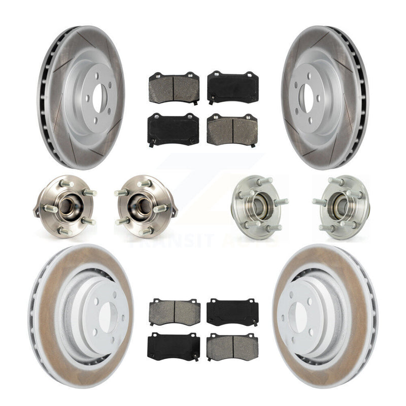 Transit Auto KBB-112122 Wheel Bearing and Hub Assembly for 2008-2014 Chrysler 300, Dodge Challenger, Dodge Charger - Front and Rear product image