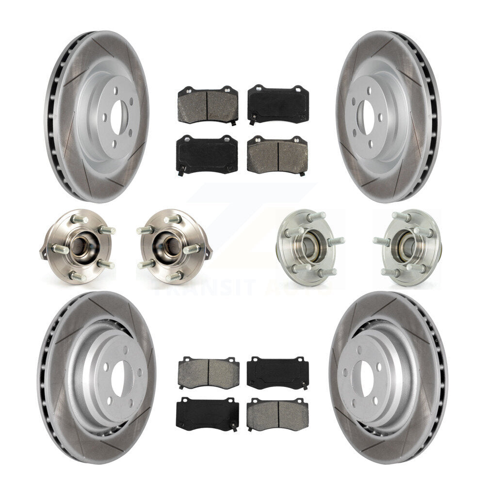 Transit Auto KBB-112123 Wheel Bearing and Hub Assembly for 2008-2014 Chrysler 300, Dodge Challenger, Dodge Charger - Front and Rear product image