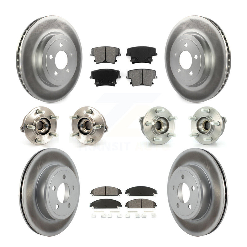 Transit Auto KBB-112125 Wheel Bearing and Hub Assembly for 2009-2014 Dodge Charger, Chrysler 300 - Front and Rear product image