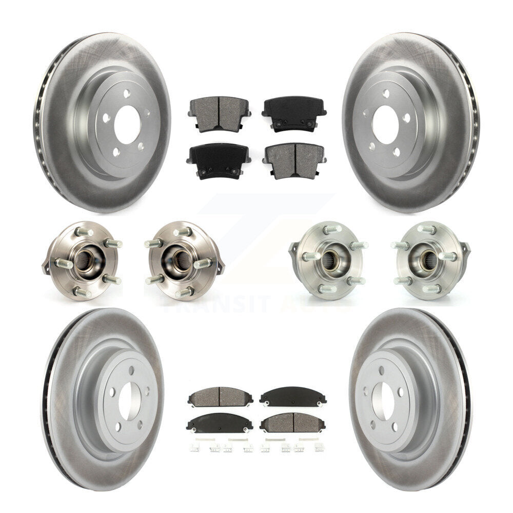 Transit Auto KBB-112126 Wheel Bearing and Hub Assembly for 2010-2013 Dodge Charger - Front and Rear product image