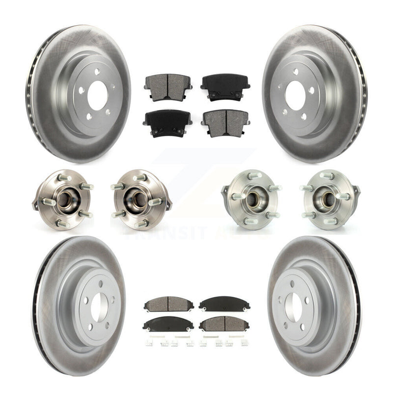 Transit Auto KBB-112126 Wheel Bearing and Hub Assembly for 2010-2013 Dodge Charger - Front and Rear product image