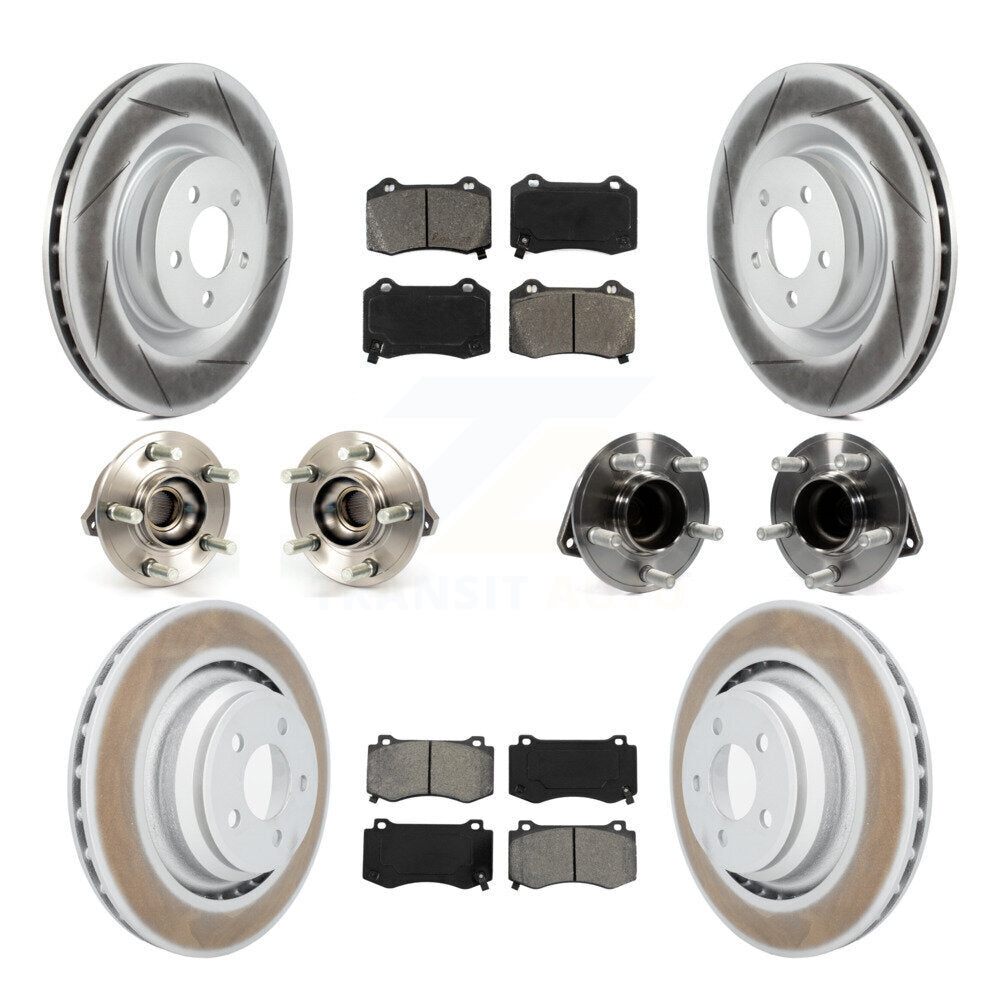 Transit Auto KBB-112130 Wheel Bearing and Hub Assembly for 2012-2014 Chrysler 300, Dodge Challenger, Dodge Charger - Front and Rear product image