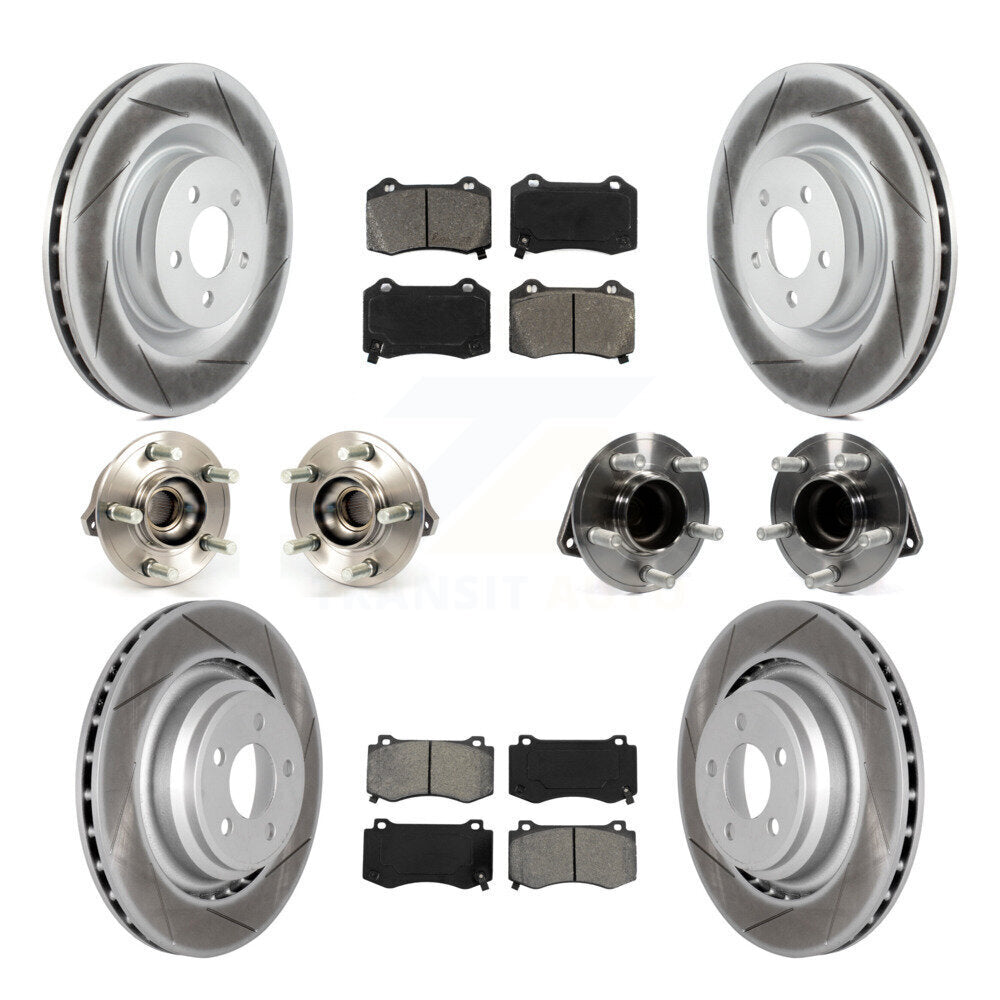 Transit Auto KBB-112131 Wheel Bearing and Hub Assembly for 2012-2014 Chrysler 300, Dodge Challenger, Dodge Charger - Front and Rear product image
