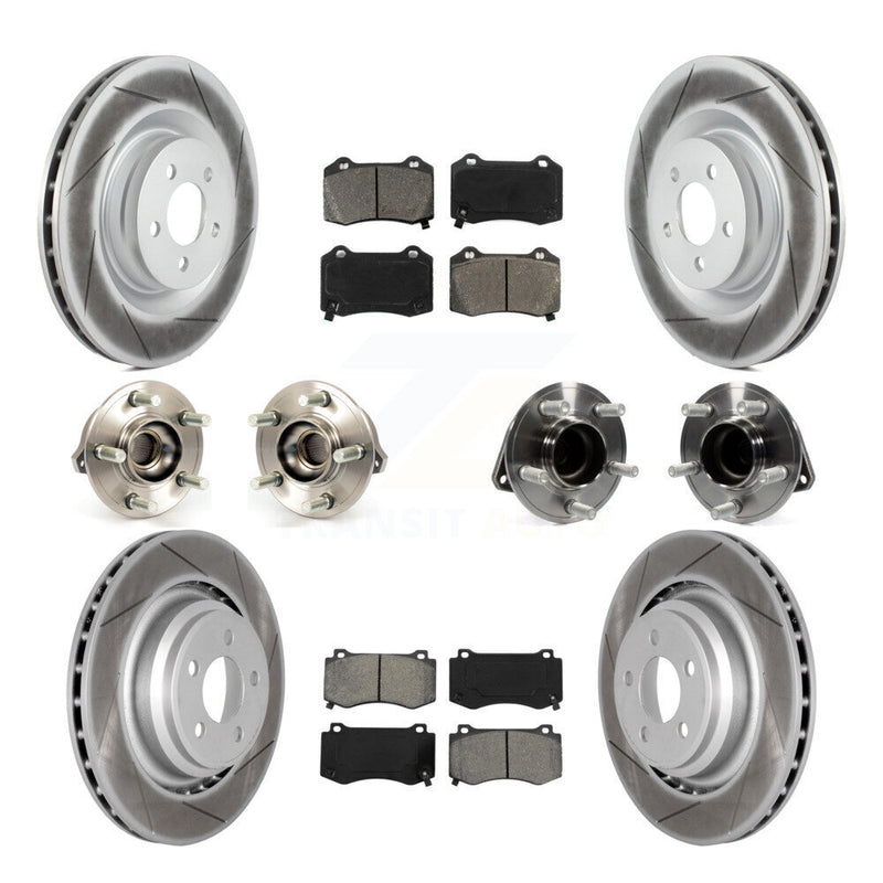 Transit Auto KBB-112131 Wheel Bearing and Hub Assembly for 2012-2014 Chrysler 300, Dodge Challenger, Dodge Charger - Front and Rear product image