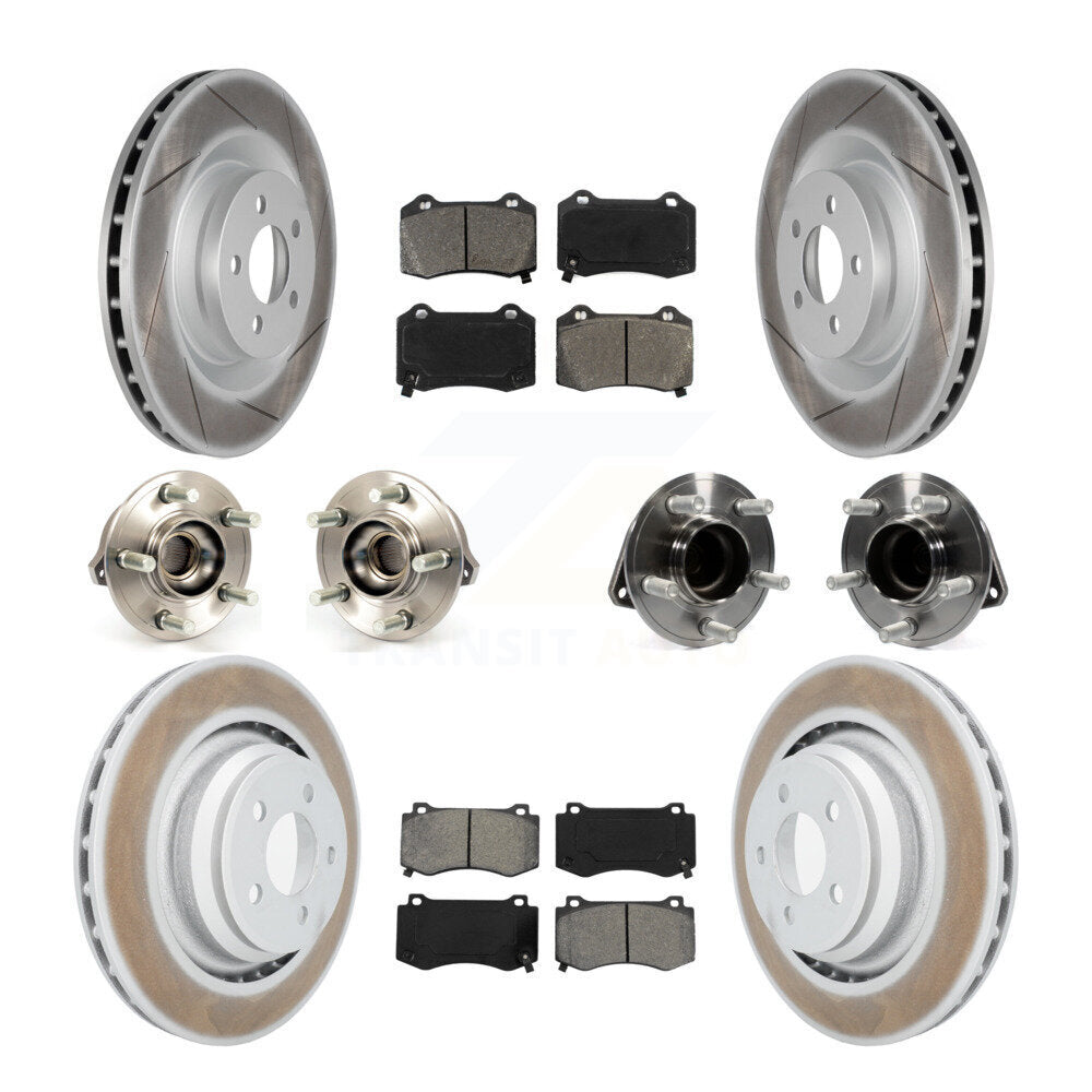 Transit Auto KBB-112132 Wheel Bearing and Hub Assembly for 2012-2014 Chrysler 300, Dodge Challenger, Dodge Charger - Front and Rear product image