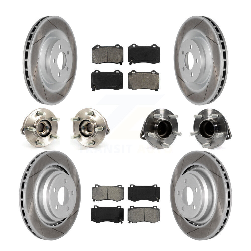 Transit Auto KBB-112133 Wheel Bearing and Hub Assembly for 2012-2014 Chrysler 300, Dodge Challenger, Dodge Charger - Front and Rear product image
