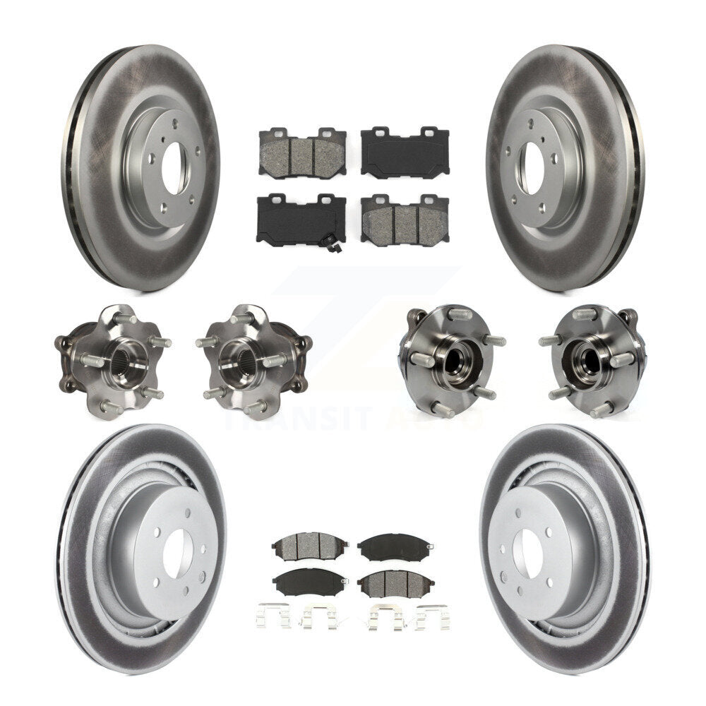 Transit Auto KBB-112151 Wheel Bearing and Hub Assembly for 2009-2020 Nissan 370Z - Front and Rear product image