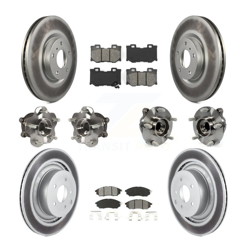 Transit Auto KBB-112151 Wheel Bearing and Hub Assembly for 2009-2020 Nissan 370Z - Front and Rear product image